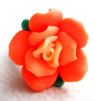 Orange Clay Rose