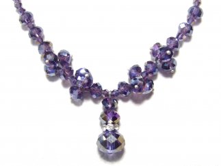 Purple Crystals Glamour