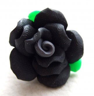 Black Clay Rose