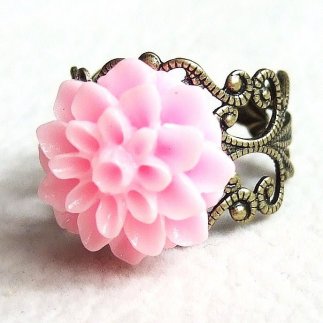 Pink Resin Flower