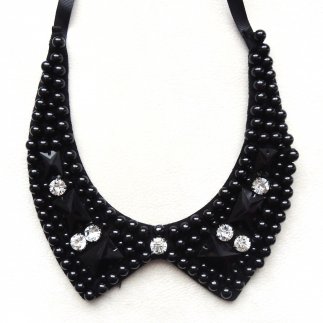 Black Crystal Collar