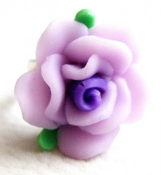 Lavender Clay Rose