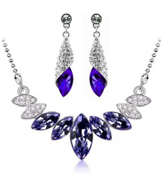 Purple Crystals Set