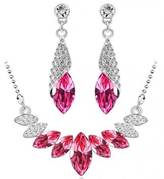 Pink Crystals Set