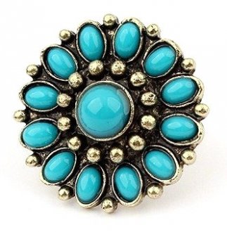 Turquoise Sunflower