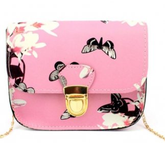 Pink Butterfly Bag