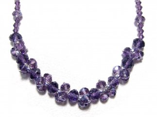 Purple Crystals Elegance