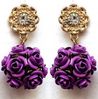 Roses Ball Purple
