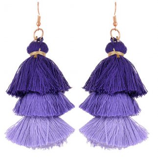 Tassel Three Purple