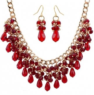 Red Beads Set