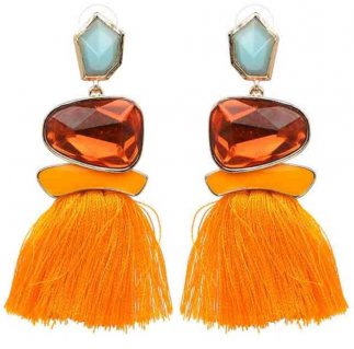 Tassel Crystal Orange