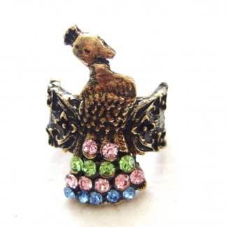 Colorful Peacock Ring