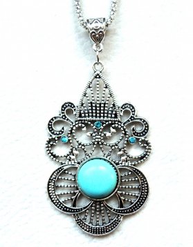 Turquoise Ornament
