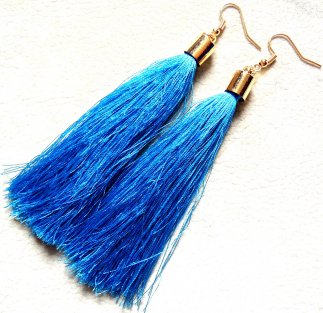 Blue Tassel