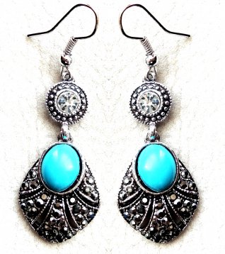 Turquoise Antic Drops