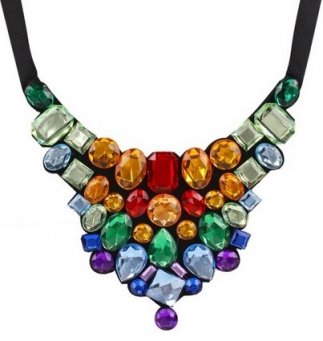 Colorful Crystals Collar