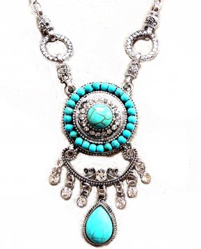 Turquoise Antic Jewel