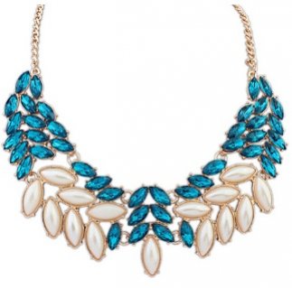 Pearl Collar Blue