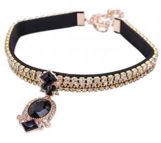 Black Glamour Collar