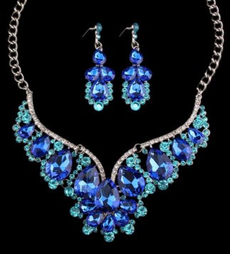 Blue Crystal Set