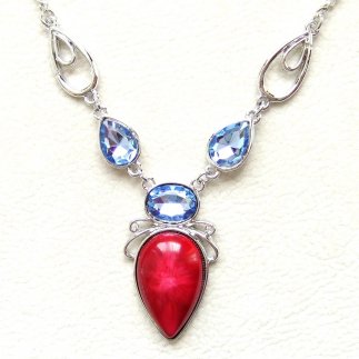 Gemstone Red Blue