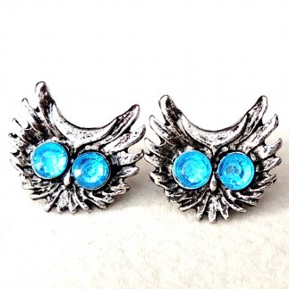 Little Cute Owls Blue