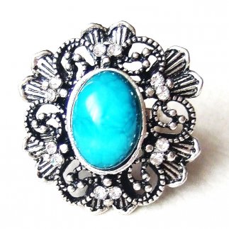 Turquoise Majesty Ring