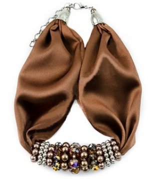 Silk Collar Brown