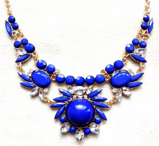 Blue Resin Flower