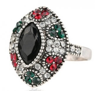 Black Antique Ring