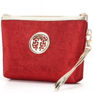 Red Cosmetic Bag