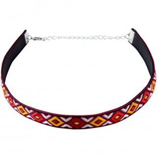 Folk Choker Red