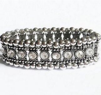 Silver Royal Bangle