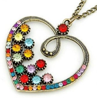 Sparkling Colorful Heart