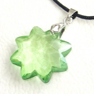 Green Crystal Star