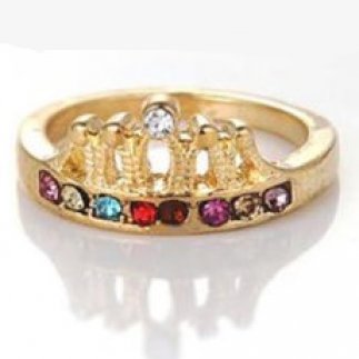 Golden Crown Ring