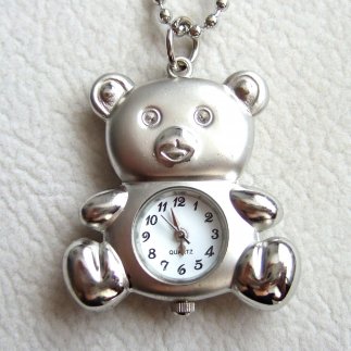 Silver Teddy Bear