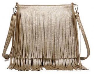 Golden Tassel Bag