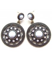 Grey Vintage Circles