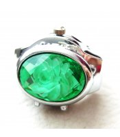 Green Crystal Ring