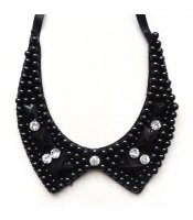 Black Crystal Collar