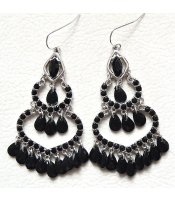 Black Crystal Chandelier