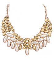 Pearl Collar Gold