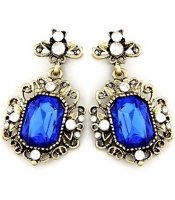 Blue Vintage Squares
