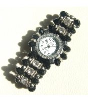 Black Crystals Watch