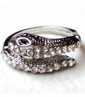 Silver Snake Ring