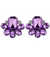 Crystal Flower Purple