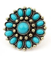 Turquoise Sunflower