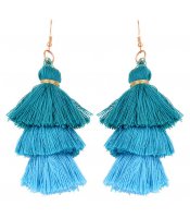 Tassel Three Blue