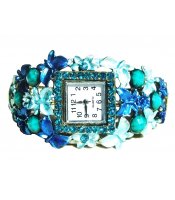 Turquoise Square Watch